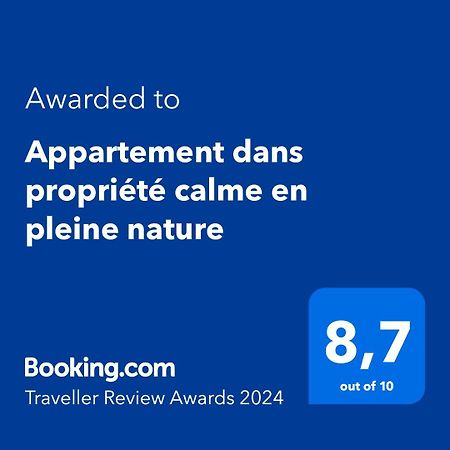 Appartement Dans Propriete Calme En Pleine Nature Charbonnières-les-Bains Eksteriør billede